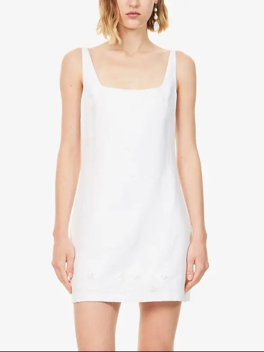 NWT reformation koa linen mini dress - size 2